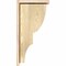 Ekena Millwork Ridgewood Rough Sawn Corbel w/Backplate, Douglas Fir, 6"W x 12"D x 24"H COR06X12X24RID01RDF - alternate 3